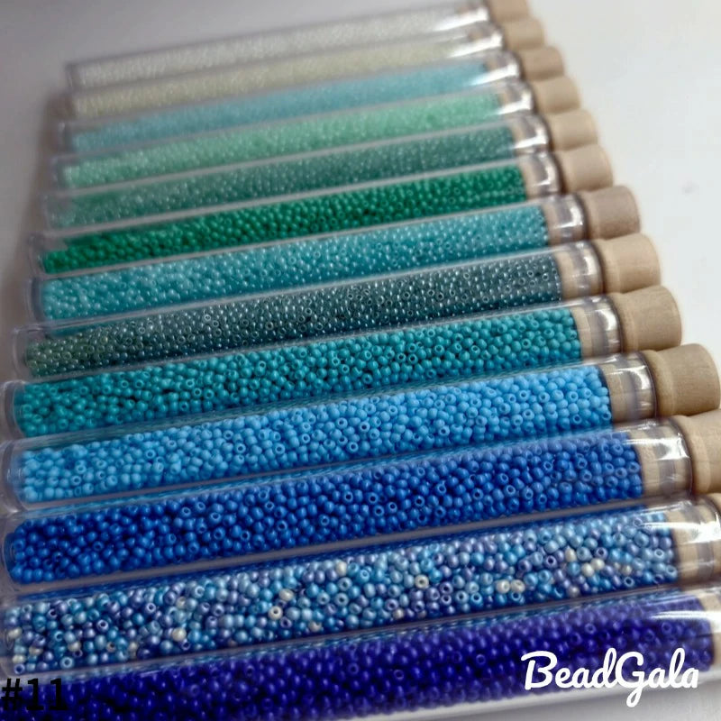 2mm Glass Seed Beads Kit 11/0