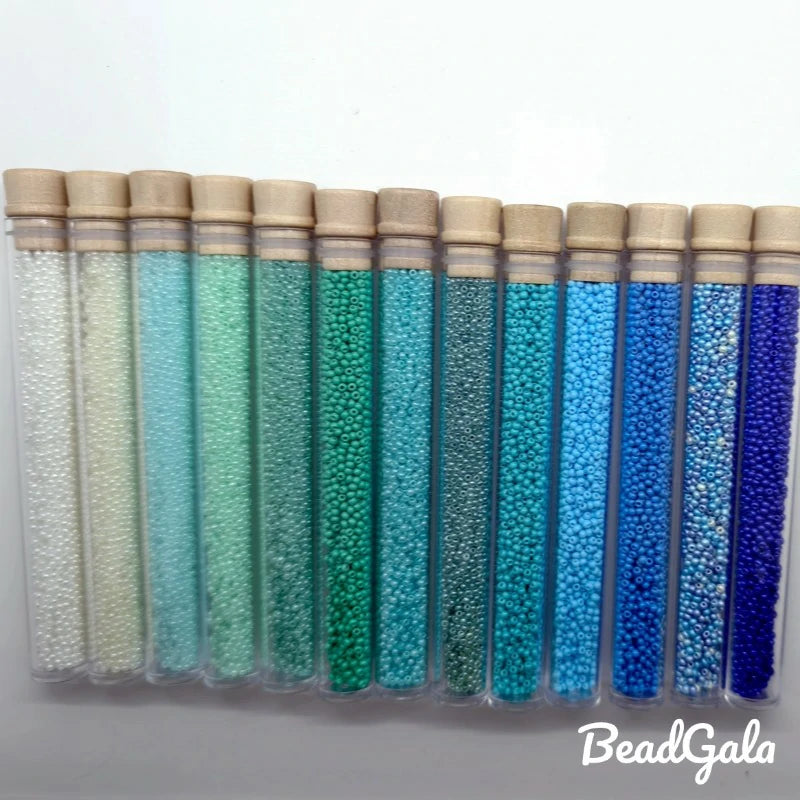 2mm Glass Seed Beads Kit 11/0