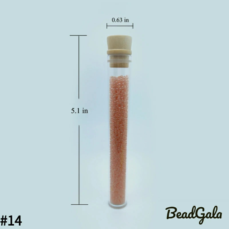 2mm Cream Glass Seed Beads 11/0 SB14