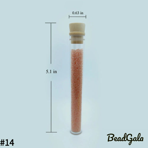 2mm Cream Glass Seed Beads 11/0 SB14 - Beadgala
