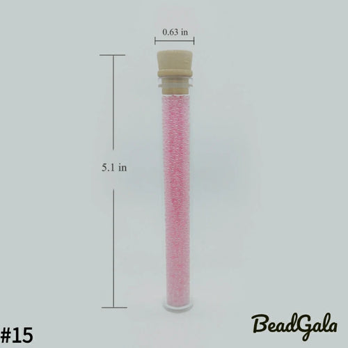 2mm Cream Glass Seed Beads 11/0 SB15 - Beadgala