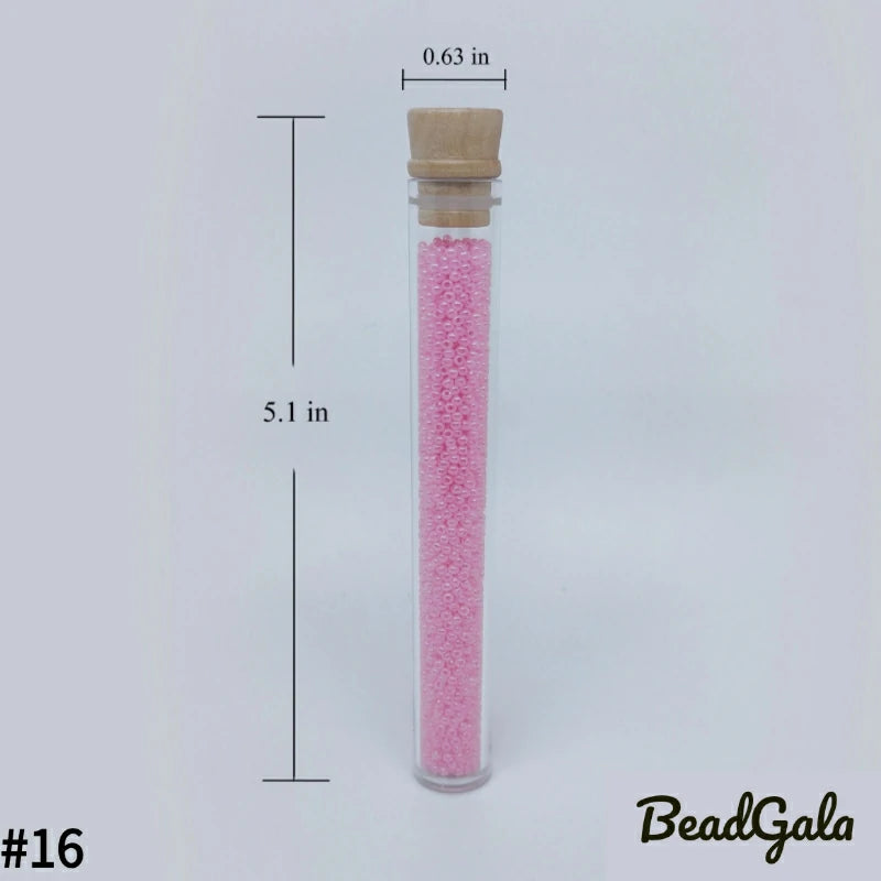 2mm Cream Glass Seed Beads 11/0 SB16