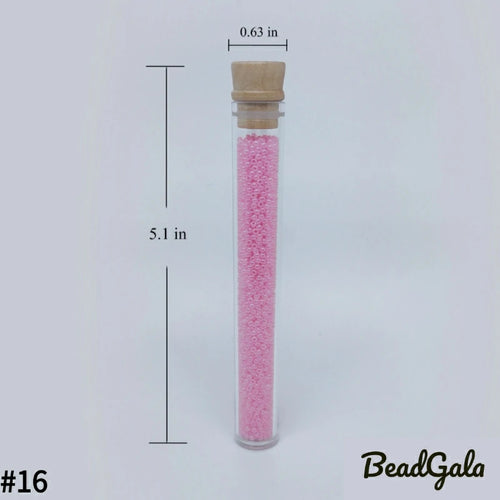 2mm Cream Glass Seed Beads 11/0 SB16 - Beadgala