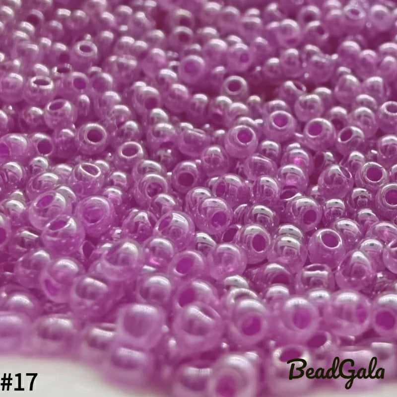 2mm Cream Glass Seed Beads 11/0 SB17