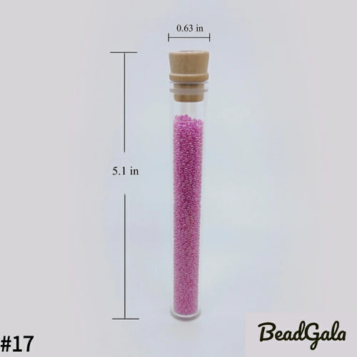 2mm Cream Glass Seed Beads 11/0 SB17 - Beadgala