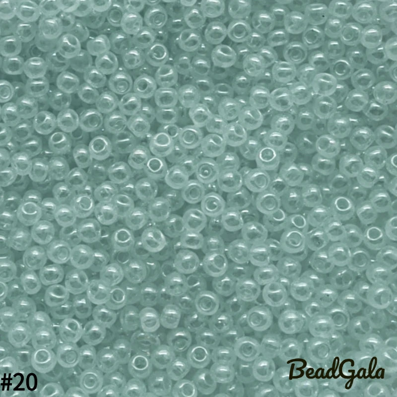 2mm Cream Glass Seed Beads 11/0 SB20