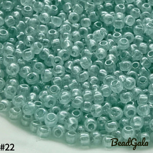 2mm Cream Glass Seed Beads 11/0 SB22 - Beadgala