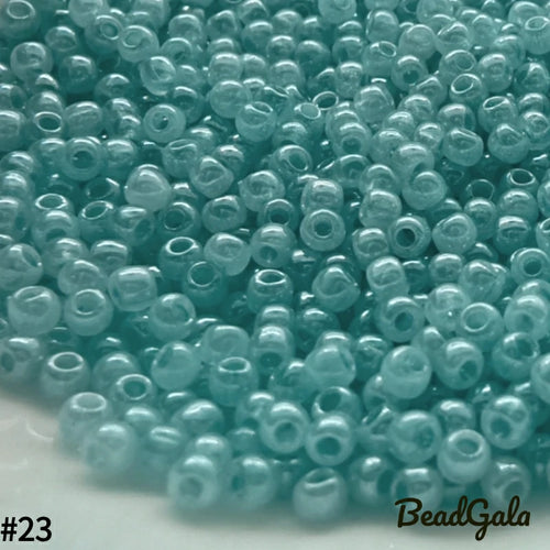 2mm Cream Glass Seed Beads 11/0 SB23 - Beadgala