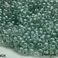 2mm Cream Glass Seed Beads 11/0 SB24 - Beadgala