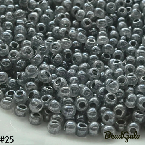 2mm Cream Glass Seed Beads 11/0 SB25 - Beadgala
