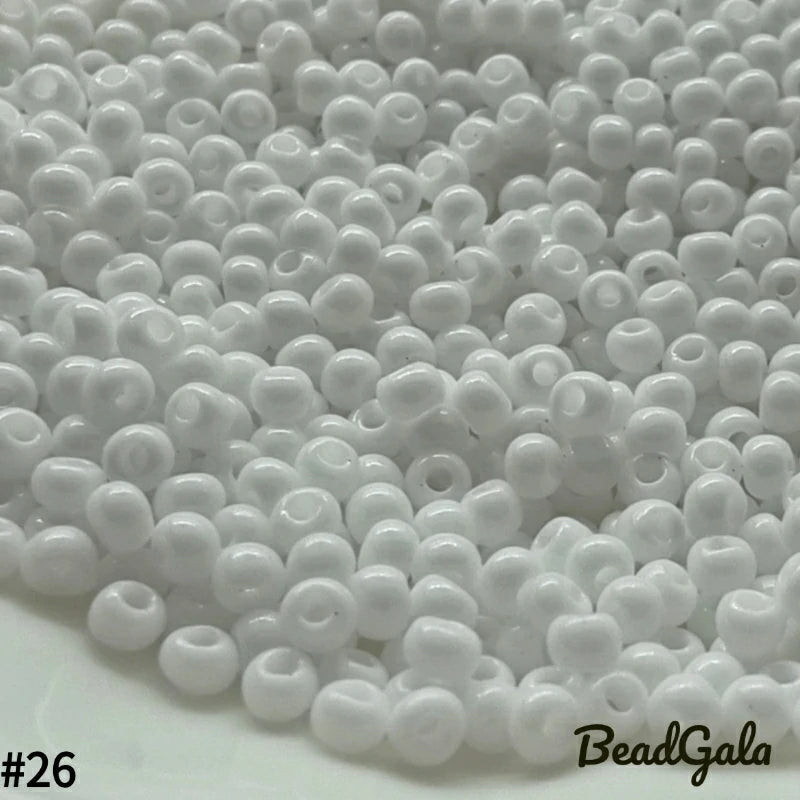 2mm Opaque Glass Seed Beads 11/0 SB26