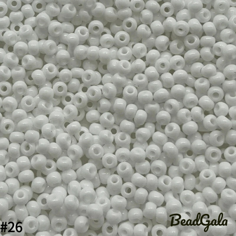2mm Opaque Glass Seed Beads 11/0 SB26