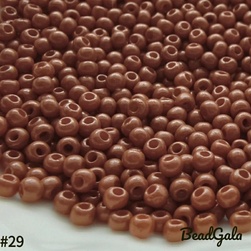 2mm Opaque Glass Seed Beads 11/0 SB29