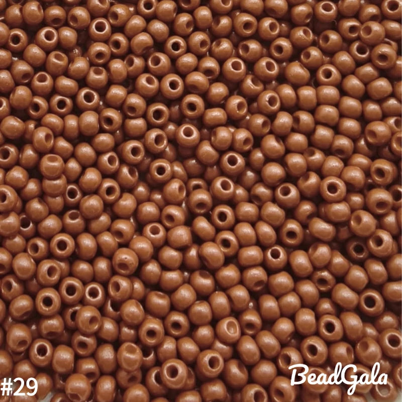 2mm Opaque Glass Seed Beads 11/0 SB29