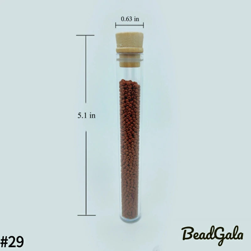 2mm Opaque Glass Seed Beads 11/0 SB29