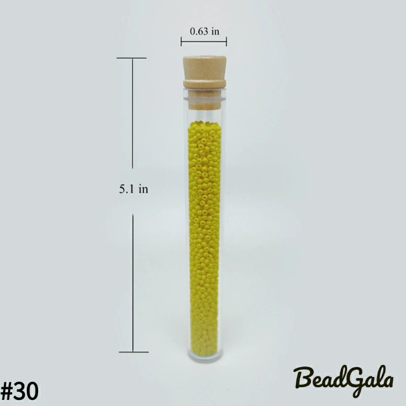 2mm Opaque Glass Seed Beads 11/0 SB30