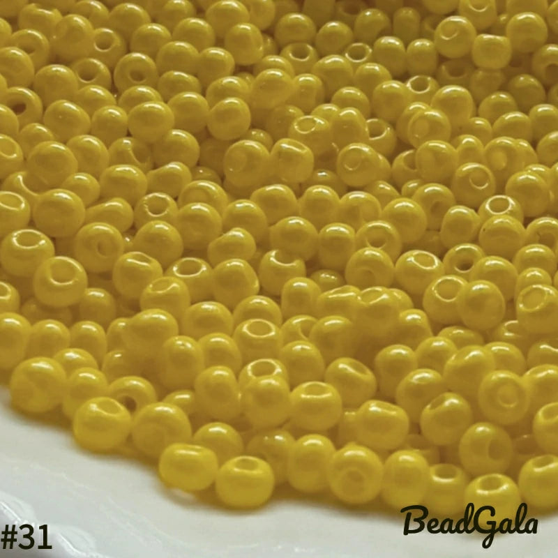 2mm Opaque Glass Seed Beads 11/0 SB31