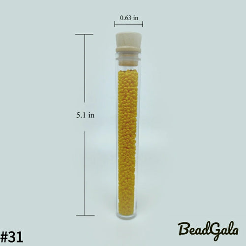 2mm Opaque Glass Seed Beads 11/0 SB31 - Beadgala