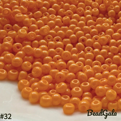 2mm Opaque Glass Seed Beads 11/0 SB32 - Beadgala