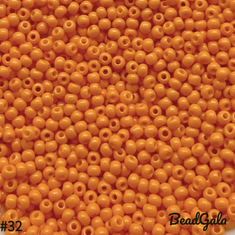 2mm Opaque Glass Seed Beads 11/0 SB32