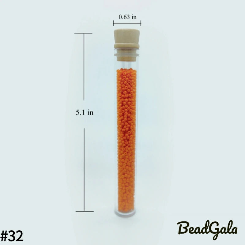 2mm Opaque Glass Seed Beads 11/0 SB32