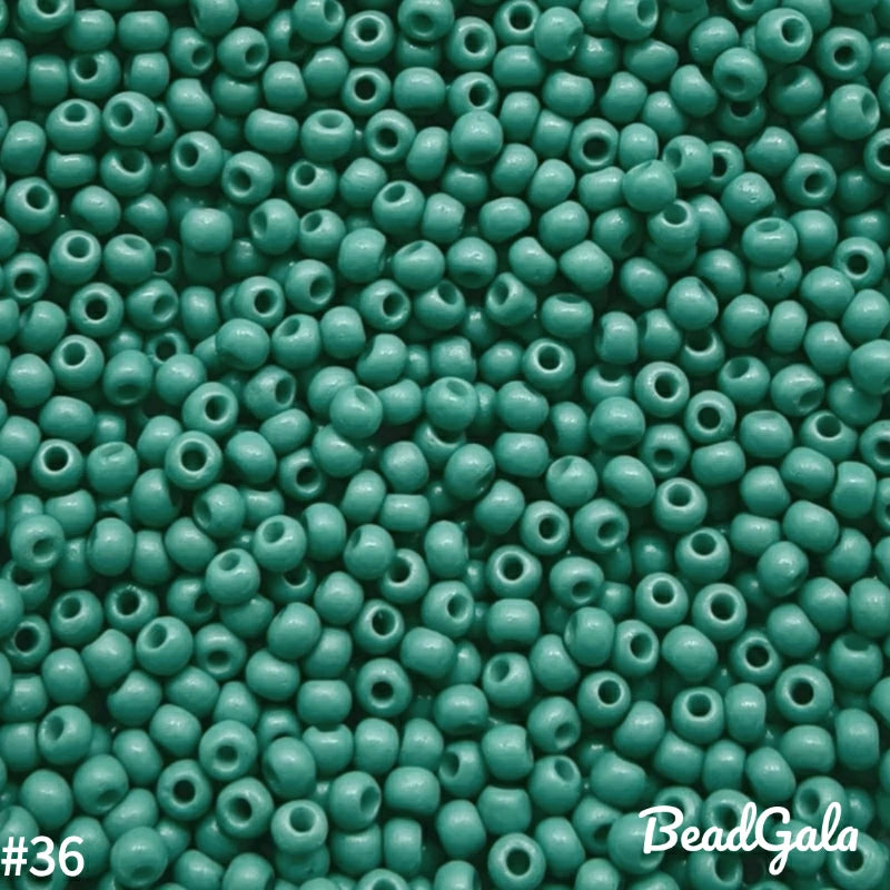 2mm Opaque Glass Seed Beads 11/0 SB36