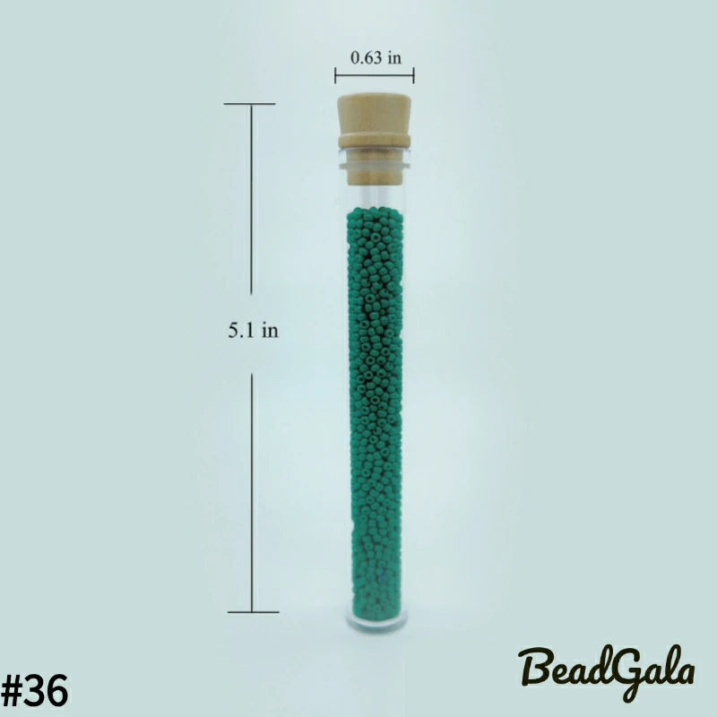 2mm Opaque Glass Seed Beads 11/0 SB36