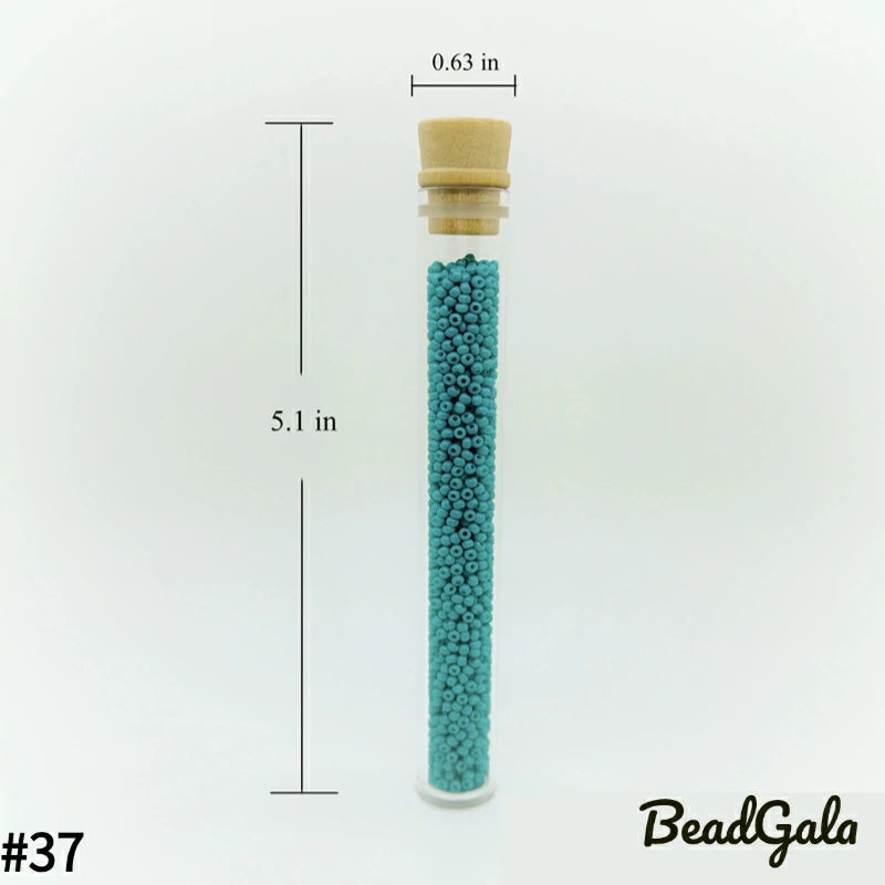 2mm Opaque Glass Seed Beads 11/0 SB37