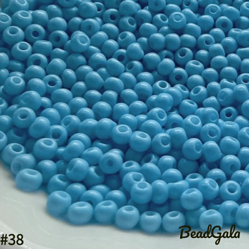 2mm Opaque Glass Seed Beads 11/0 SB38