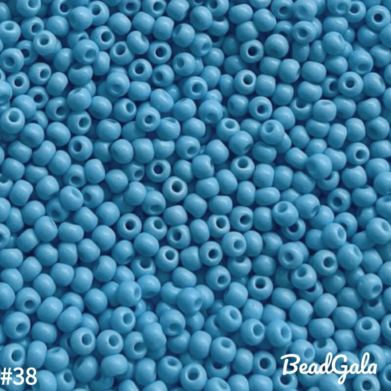 2mm Opaque Glass Seed Beads 11/0 SB38