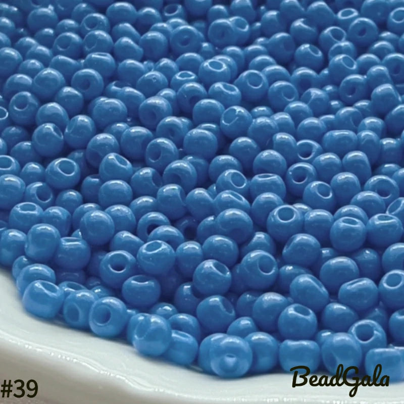 2mm Opaque Glass Seed Beads 11/0 SB39