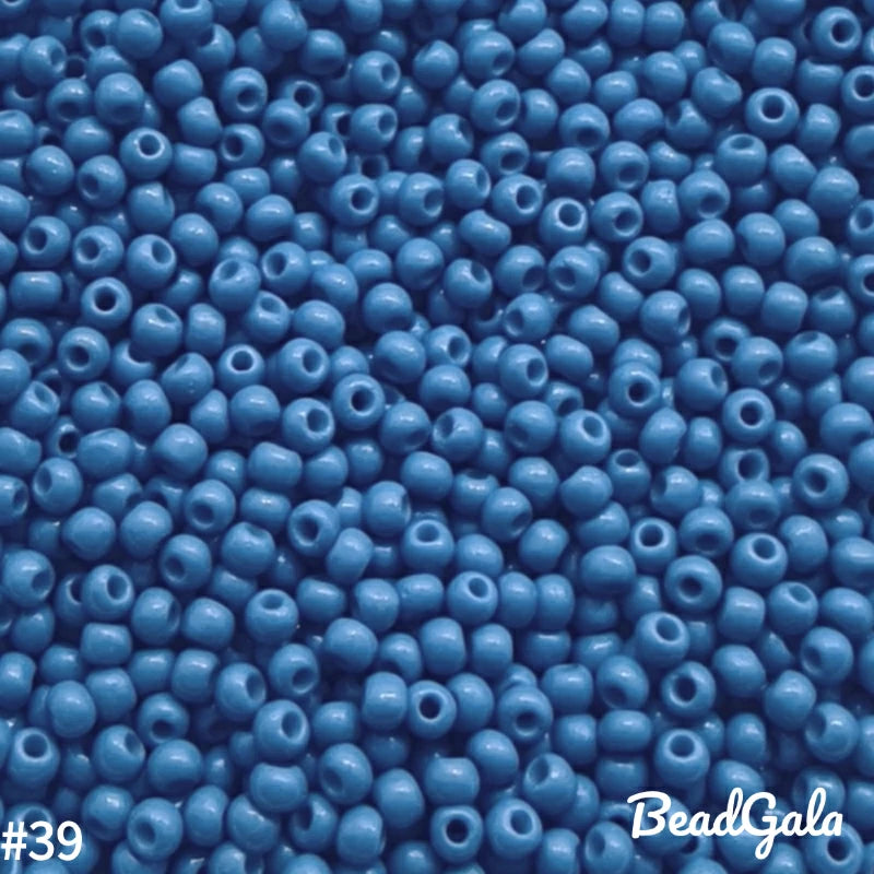 2mm Opaque Glass Seed Beads 11/0 SB39