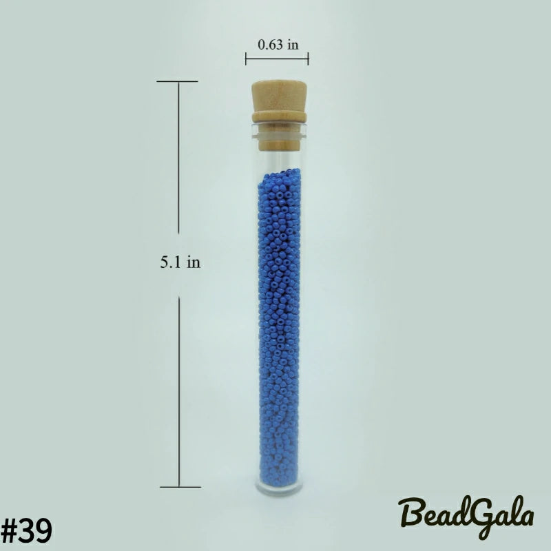 2mm Opaque Glass Seed Beads 11/0 SB39
