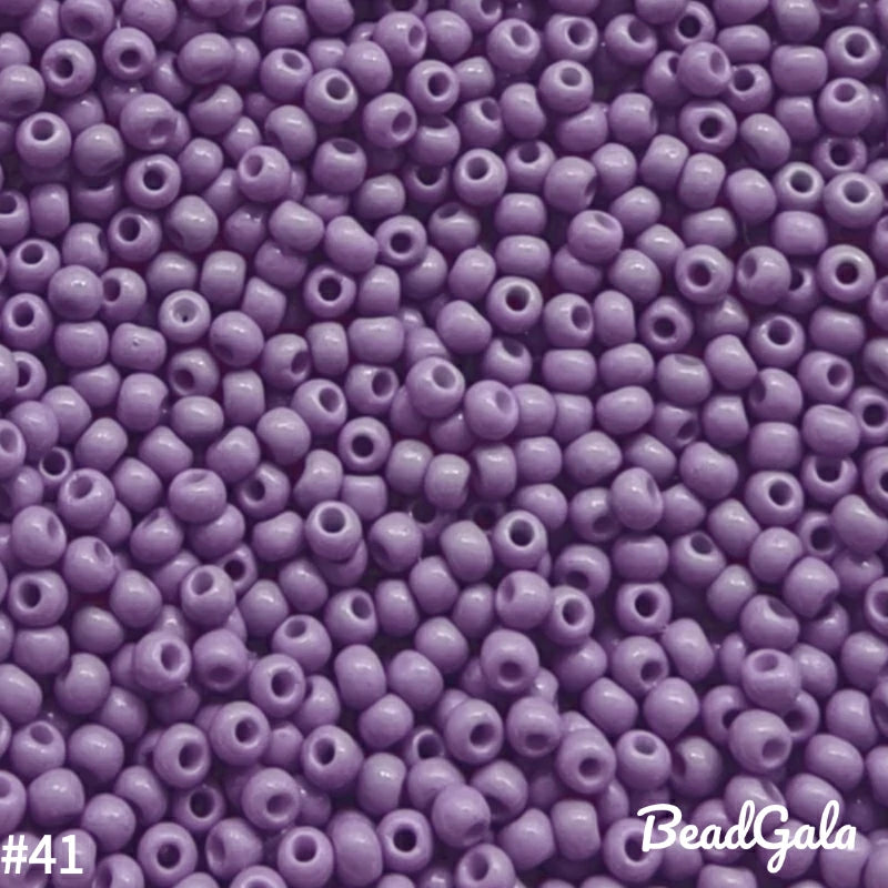 2mm Opaque Glass Seed Beads 11/0 SB41