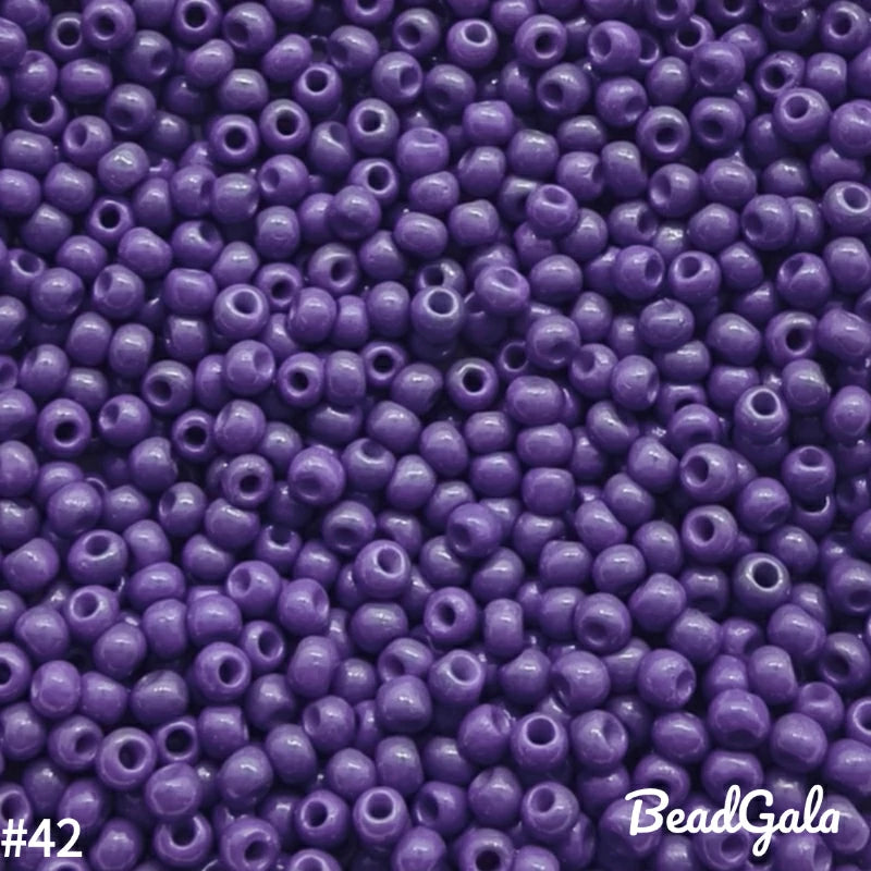 2mm Opaque Glass Seed Beads 11/0 SB42