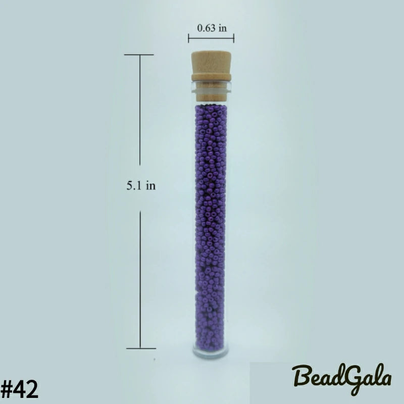 2mm Opaque Glass Seed Beads 11/0 SB42