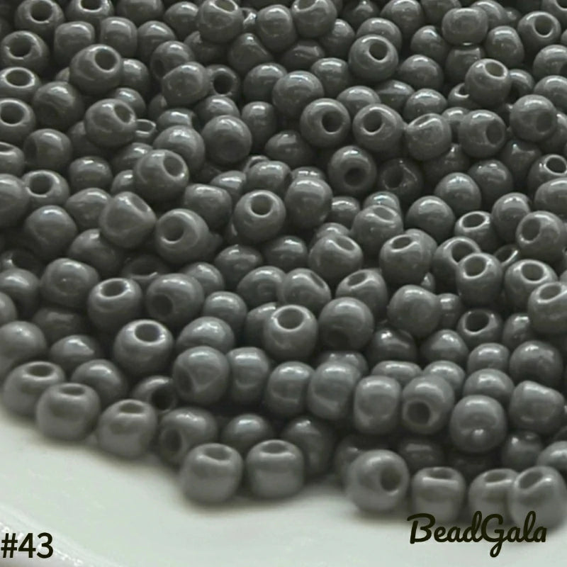 2mm Opaque Glass Seed Beads 11/0 SB43
