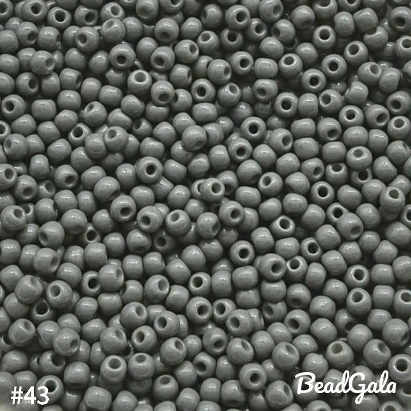 2mm Opaque Glass Seed Beads 11/0 SB43