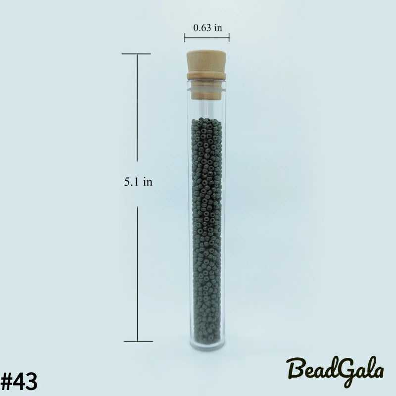 2mm Opaque Glass Seed Beads 11/0 SB43