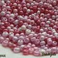 2mm Pearl Luster Glass Seed Beads 11/0 SB44 - Beadgala