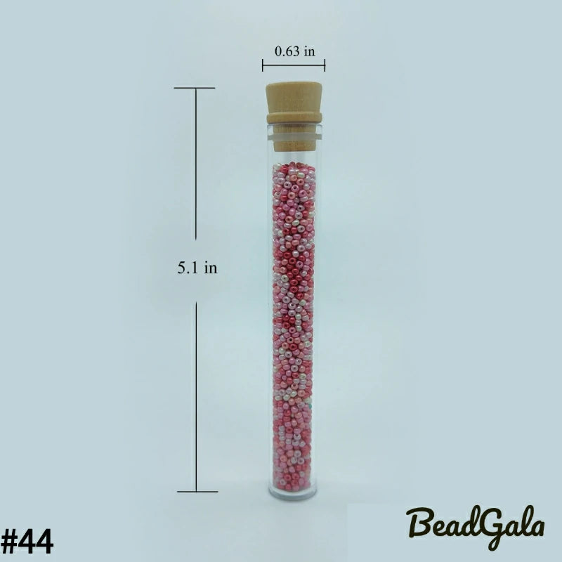 2mm Pearl Luster Glass Seed Beads 11/0 SB44