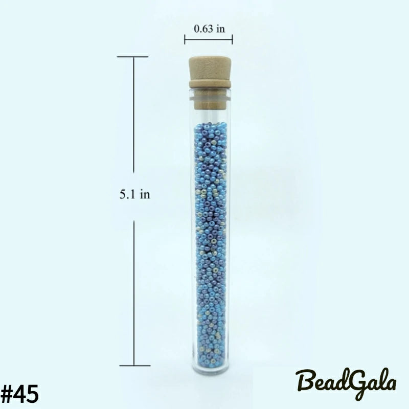 2mm Pearl Luster Glass Seed Beads 11/0 SB45