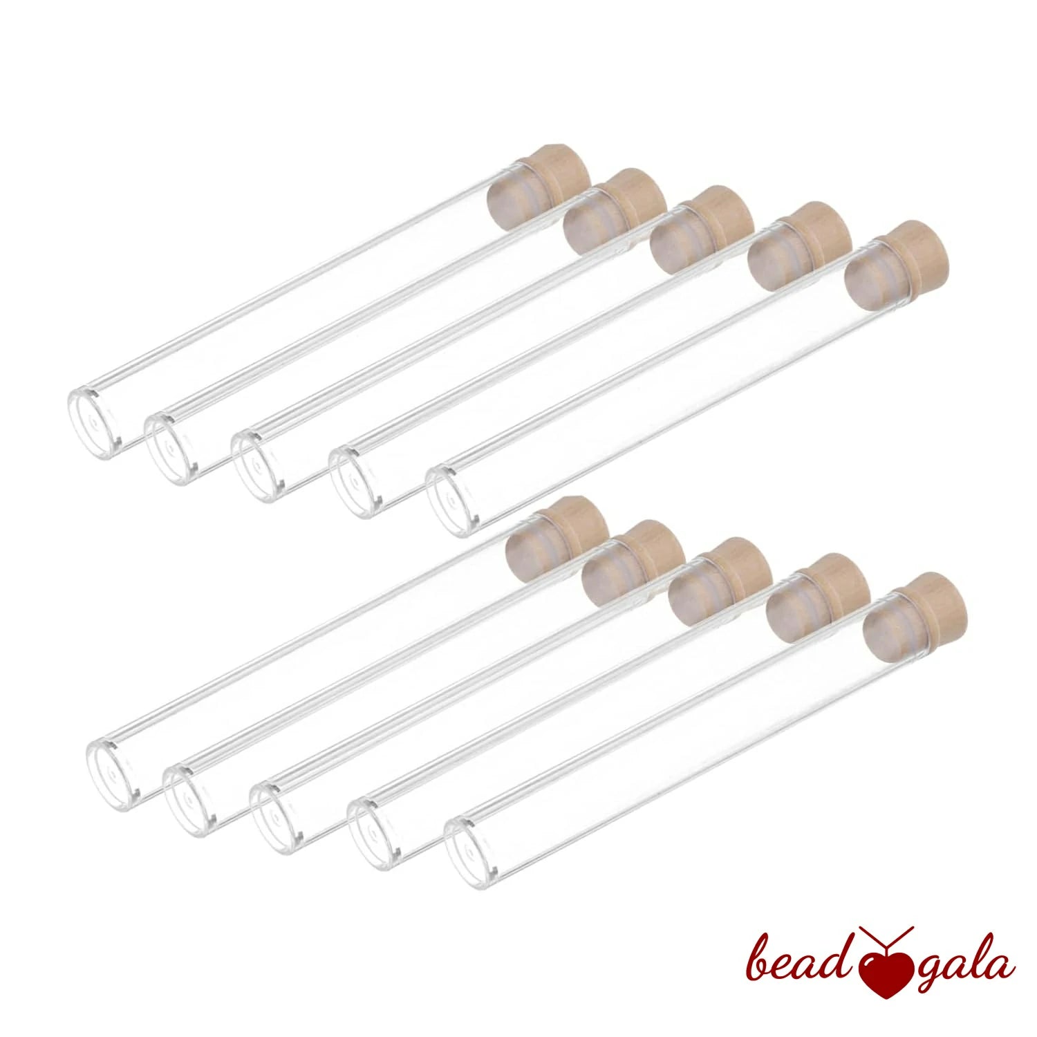 Bead Storage Vials, Set of 10