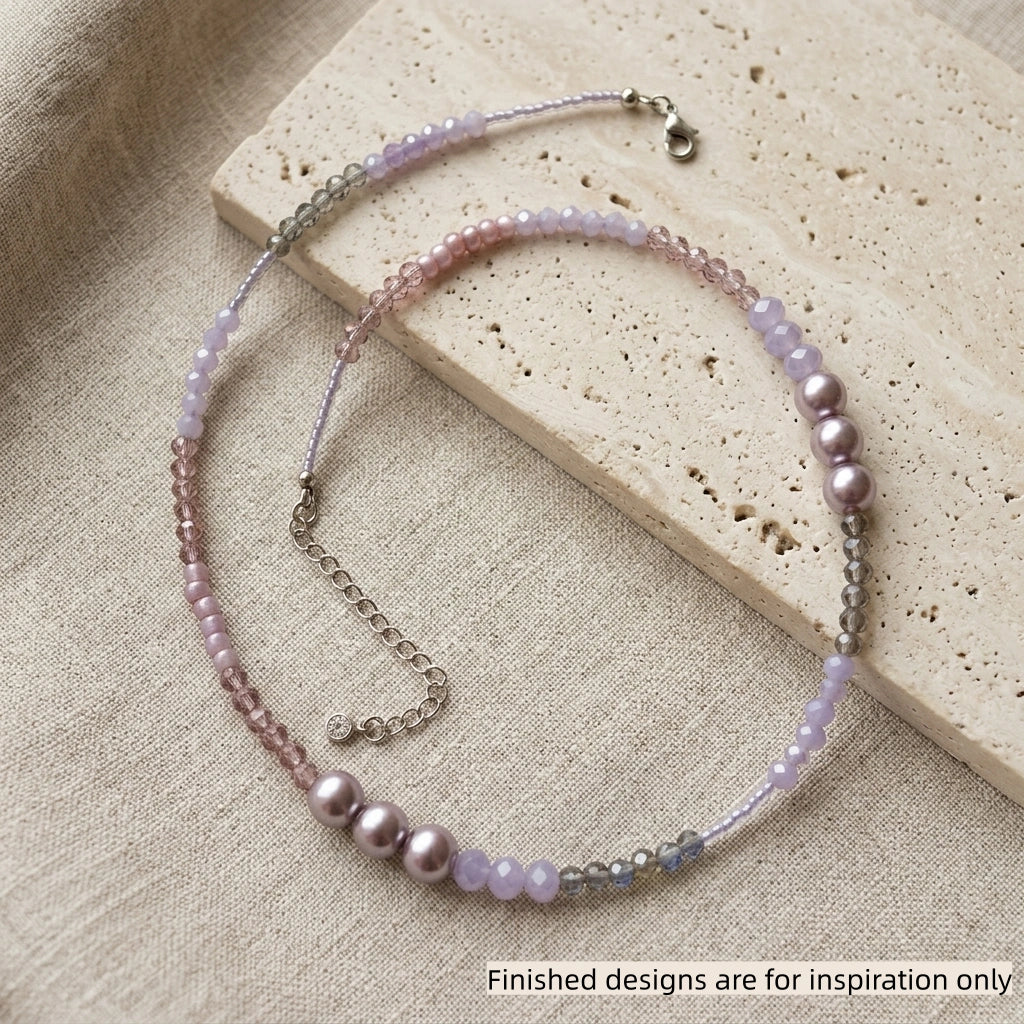Plum Pearl All-in-One Starter Kit - Beadgala