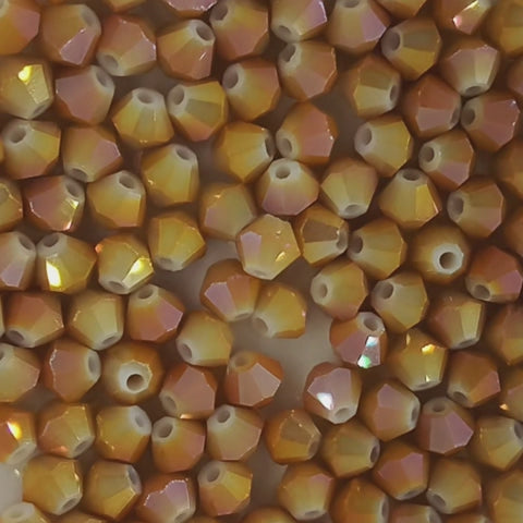 4mm Premium Crystal Bicone Beads BB62