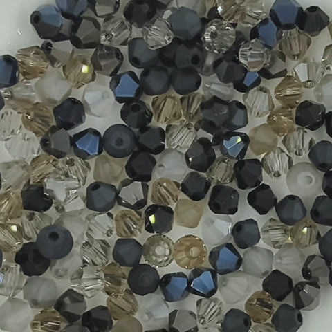 4mm Premium Crystal Bicone Beads BB60
