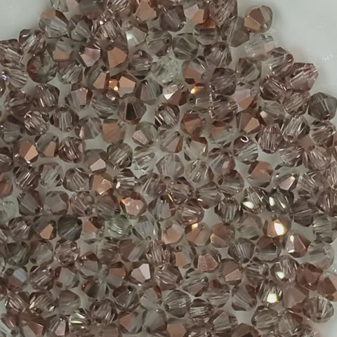 4mm Premium Crystal Bicone Beads BB63