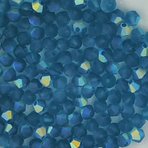 4mm Premium Crystal Bicone Beads BB57
