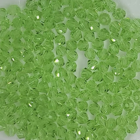 4mm Premium Crystal Bicone Beads BB52