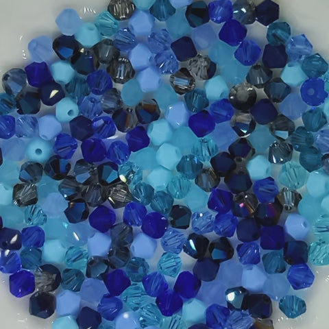 4mm Premium Crystal Bicone Beads BB59